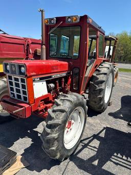 784 IH tractor