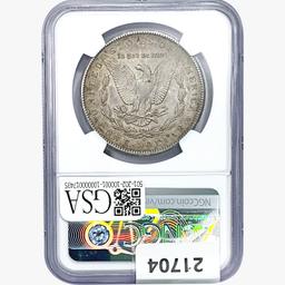 1897-S Morgan Silver Dollar NGC AU50