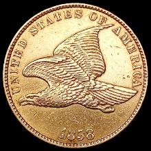 1858 SL Flying Eagle Cent CLOSELY UNCIRCULATED