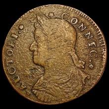 1787 Conneticut Colonial Coin NICELY CIRCULATED