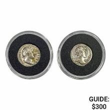 - Hadrian Silver Denarius Ancient Roman Coins [2 C