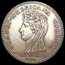 1796 Castorland Silver Medal CHOICE AU