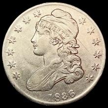 1836 Capped Bust Half Dollar CLOSELY UNCIRCULATED