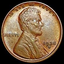 1928-S Wheat Cent CLOSELY UNCIRCULATED