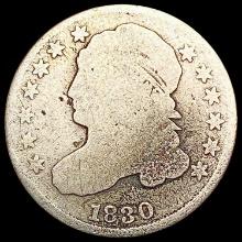 1830 Capped Bust Dime NICELY CIRCULATED