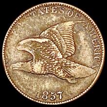 1857 Flying Eagle Cent LIGHTLY CIRCULATED