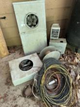 Box Lot/Electrical Panels, Misc Wire, ETC (Local Pick Up Only)