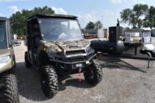 2018 POLARIS RANGER 1000 (VIN # 4XARVE994J8498964) (SHOWING APPX 372 HOURS, UP TO THE BUYER TO DO TH