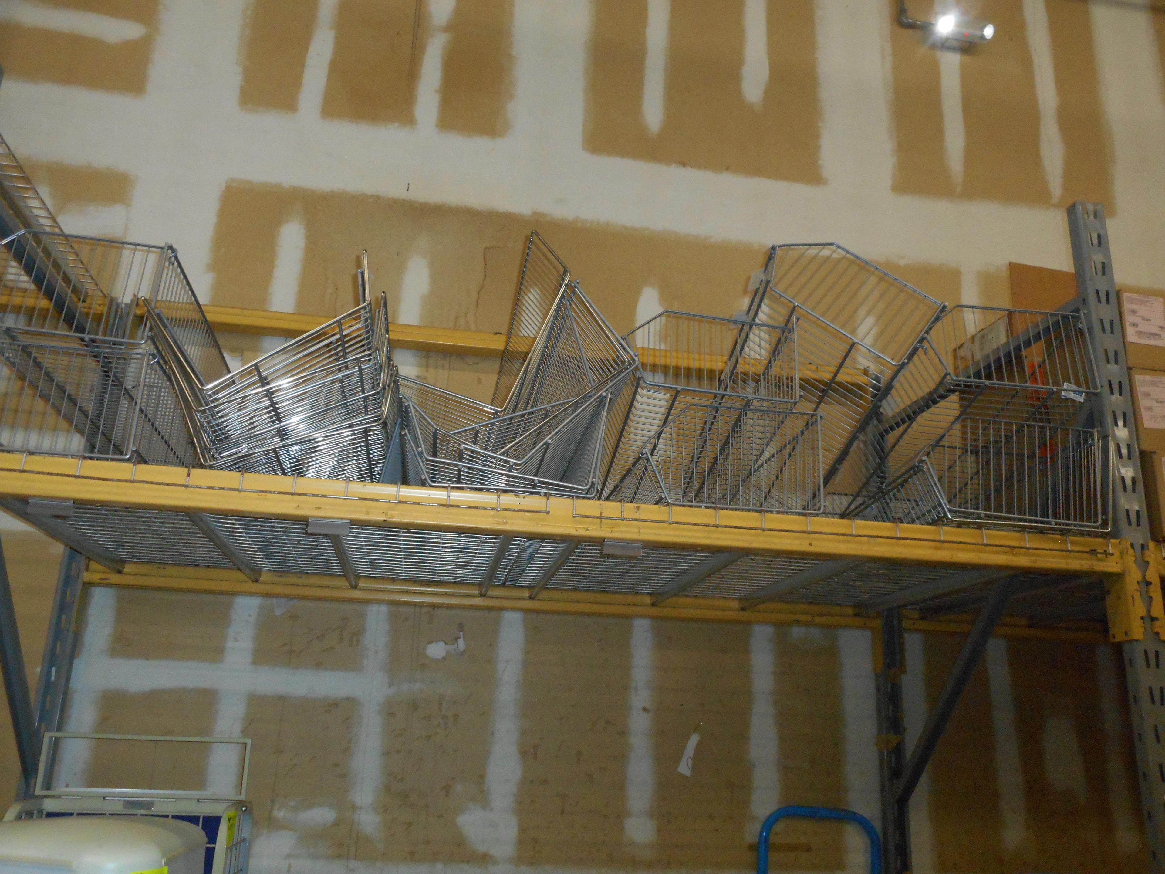 CONTENTS OF UPPER PALLET RACKING (SHELVING AND MISCELLANEOUS)
