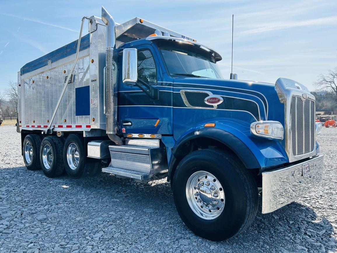 2020 PETERBILT 567 Tri-Axle Dump Truck