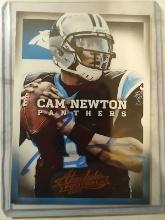 Hand Signed Cam Newton Card W/COA