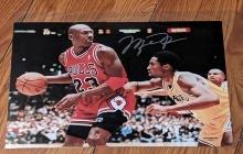Michael Jordan autographed 8x10 photo with coa
