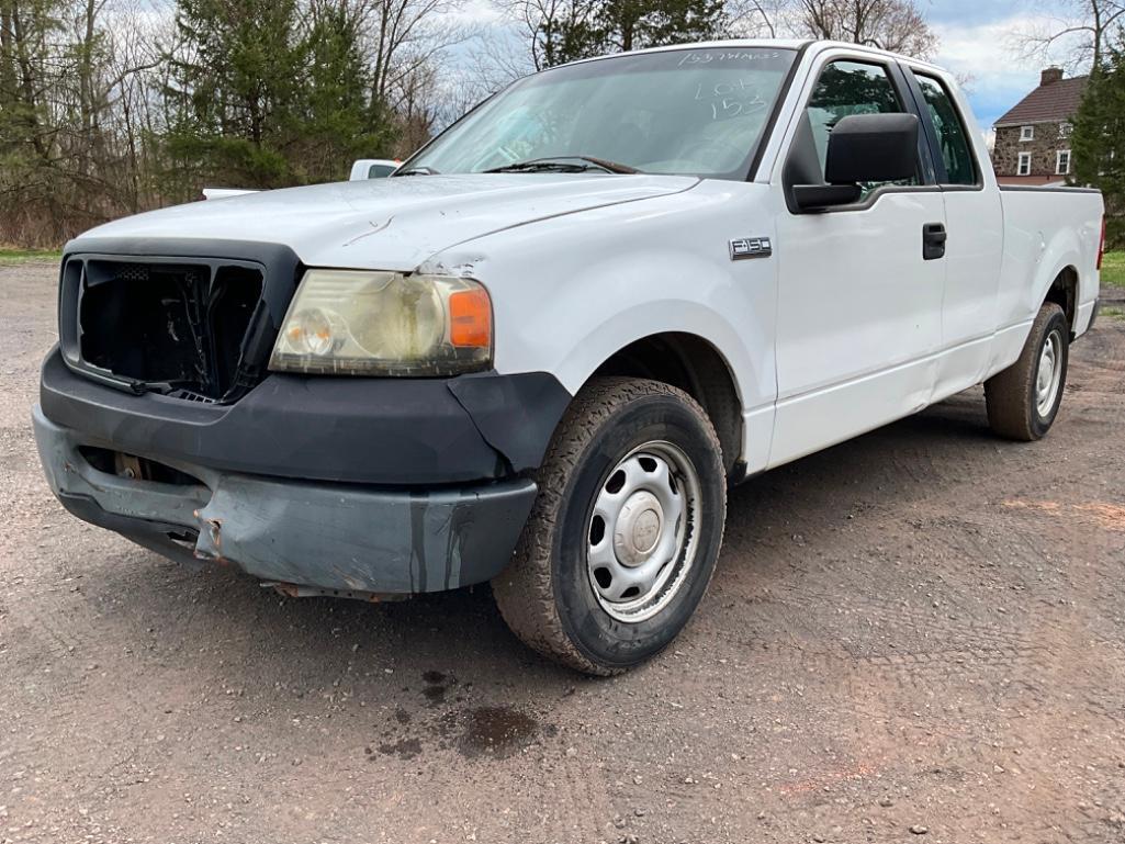 2006 FORD F150XL EXTENDED CAB PICK UP TRUCK