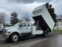 2008 FORD F750 EXTENDED CAB CHIP TRUCK