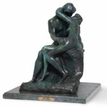The Kiss By Auguste Rodin Bronze Sculpture