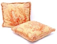 Original French Toile Custom Pillows