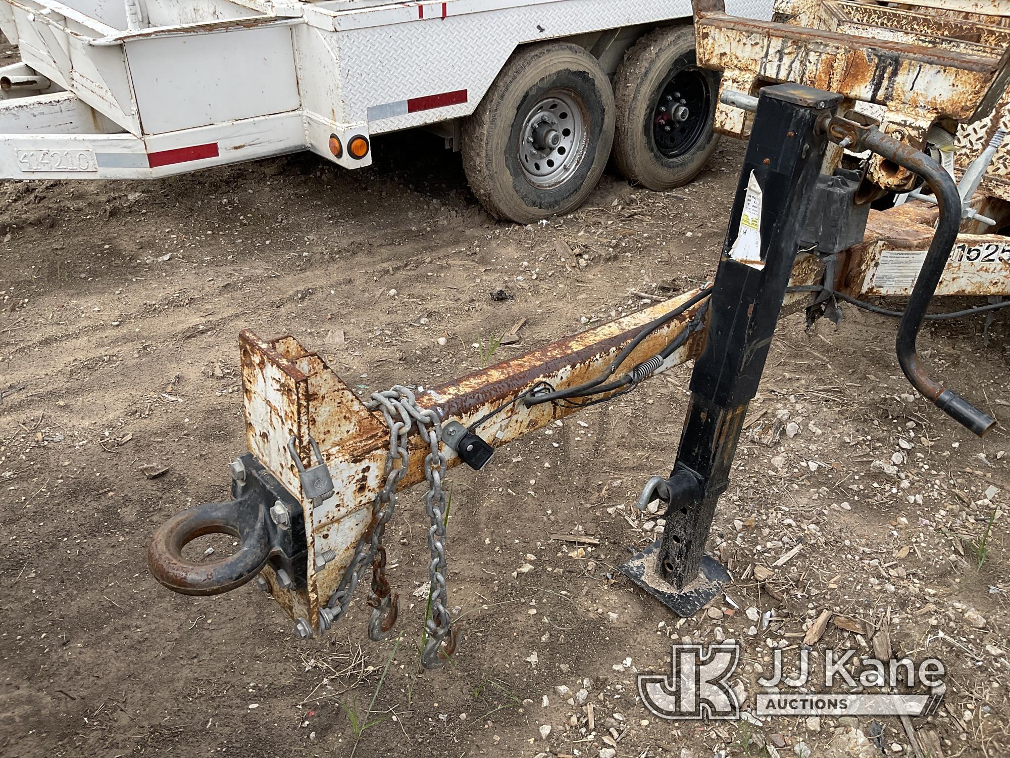 (Cypress, TX) 2015 SHOP Material / Pole Trailer Stands & Rolls) (Serial Plate Missing