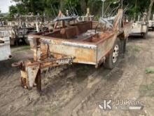 (Cypress, TX) 1998 Material Trailer No Title) (stands and rolls