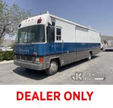 2003 Workhorse W22 Motorhome Runs & Moves, Will Not Pass Smog