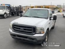 2003 Ford F350 Service Truck Runs & Moves , Paint Damage