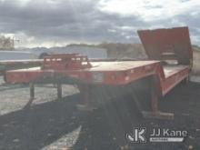 1986 Trail King 1944-1350 Beaver Tail Trailer Ramp is Not Operatable
