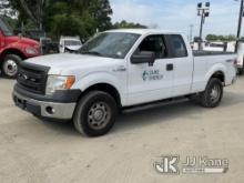 2013 Ford F150 4x4 Extended-Cab Pickup Truck Duke Unit) (Runs & Moves
