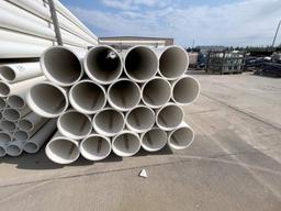 (18) JOINTS 8 5/8” X 20 PVC PIPE