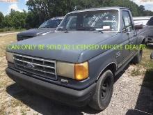 5-07154 (Trucks-Pickup 2D)  Seller:Private/Dealer 1991 FORD F150