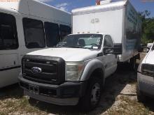 5-08211 (Trucks-Sewer)  Seller: Gov-City Of Clearwater 2012 FORD F550