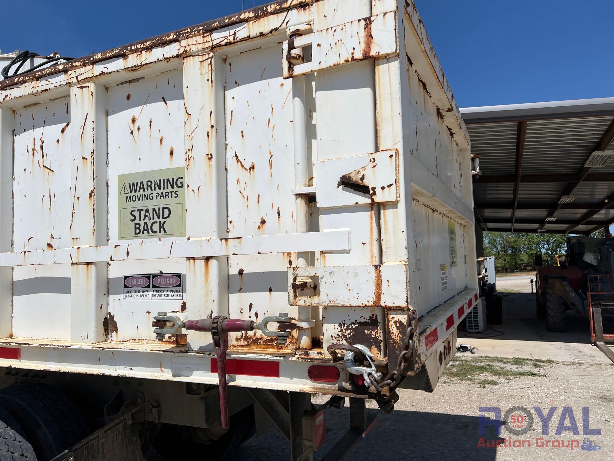 2015 Peterbilt 382 Hood 7000 Dump Grapple Truck