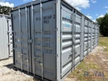 One Run 40 Ft 5 Door Shipping Container
