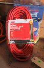 50' outdoor extension cord, New
