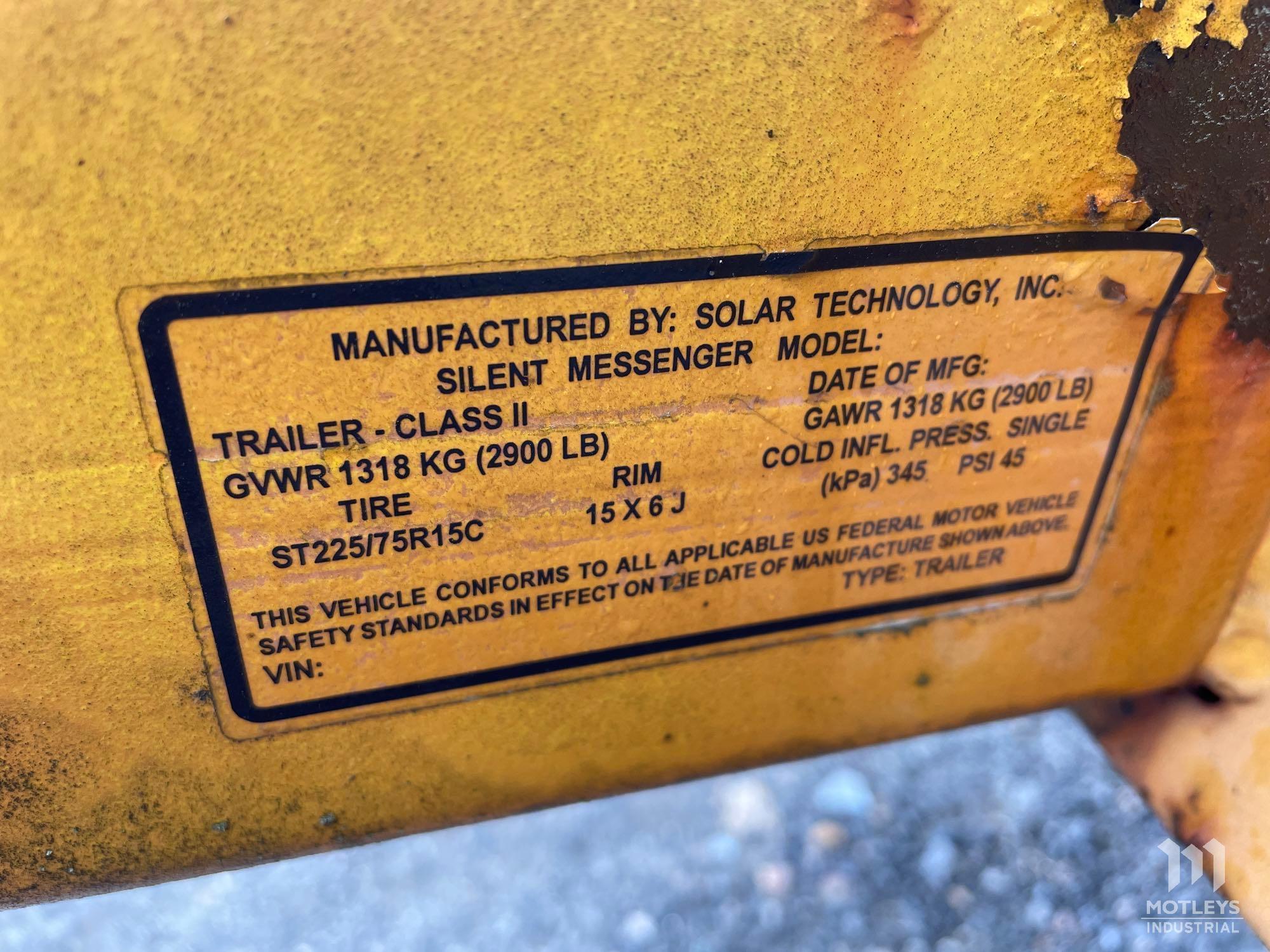 2015 Solar Tech Sign Board