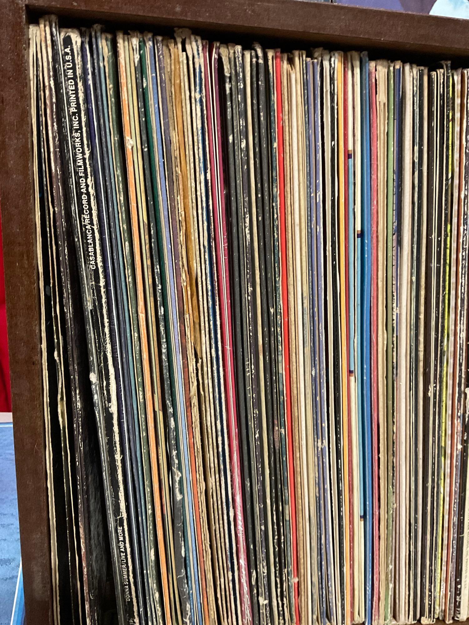 Collection of 50+ Assorted Rock, Soul, & Pop Records incl. Rick James, Eagles, Black Sabbath.. etc