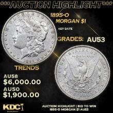 ***Auction Highlight*** 1895-o Morgan Dollar 1 Grades Select AU (fc)