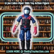 GI Joe Cobra Viper 1986 Toy Action Figure