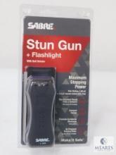 New Sabre Defense 600,000 Volt Stun Gun with LED Light for Self Defense