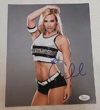Carmela Autographed Signed JSA 8x10 Photo WWF WWE Wrestling Divas Fabulous NXT Sexy