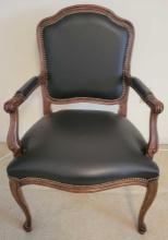 Italian Leather Chair $5 STS