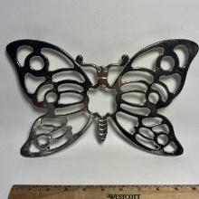 Leonard Silver Plate Butterfly Trivet