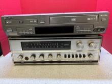 pioneer model SX 1500 T receiver VHS player