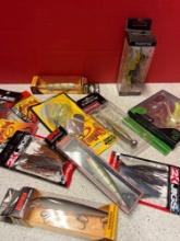 New fishing, lures, Rapala and more