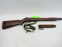 Vintage M1 Carbine Stock, Sling & Oiler